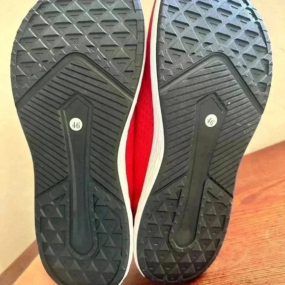 WHITIN Men's Zero Drop Running Shoes + Wide Toe Box Red Size 46 New Without Tags - Picture 10 of 10